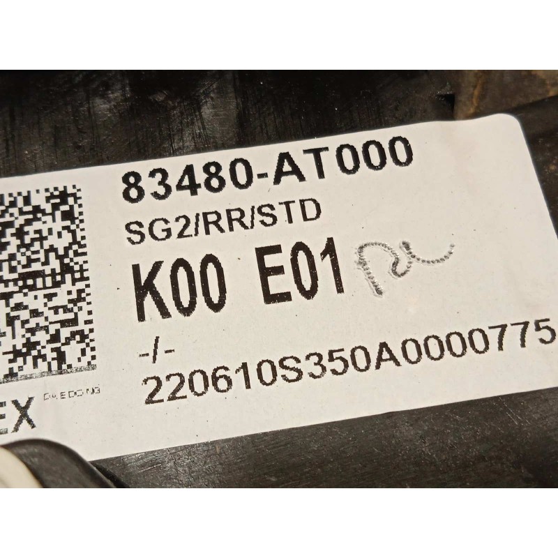 Recambio de elevalunas trasero derecho para kia e - niro hibrido referencia OEM IAM 83480AT000  83460AT000