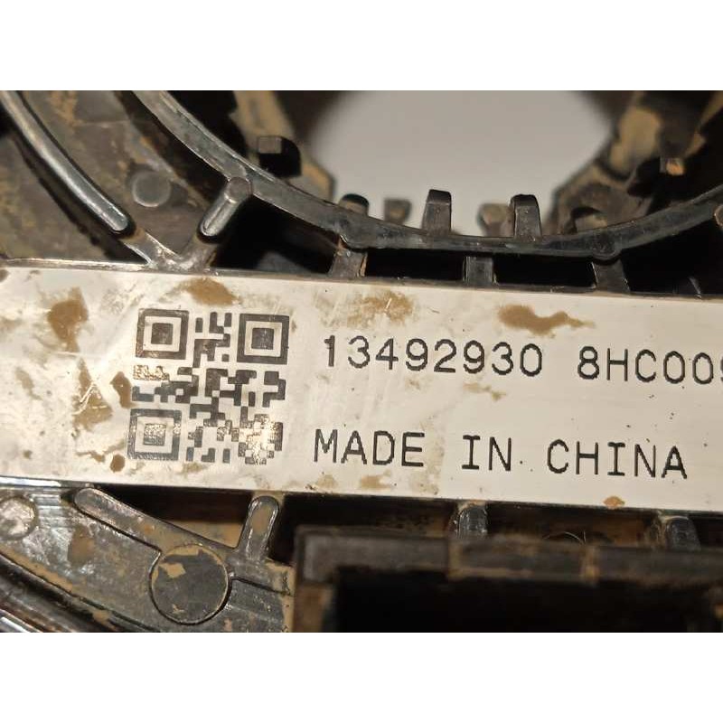 Recambio de anillo airbag para opel astra k lim. 5türig 1.6 cdti dpf referencia OEM IAM 13492930  