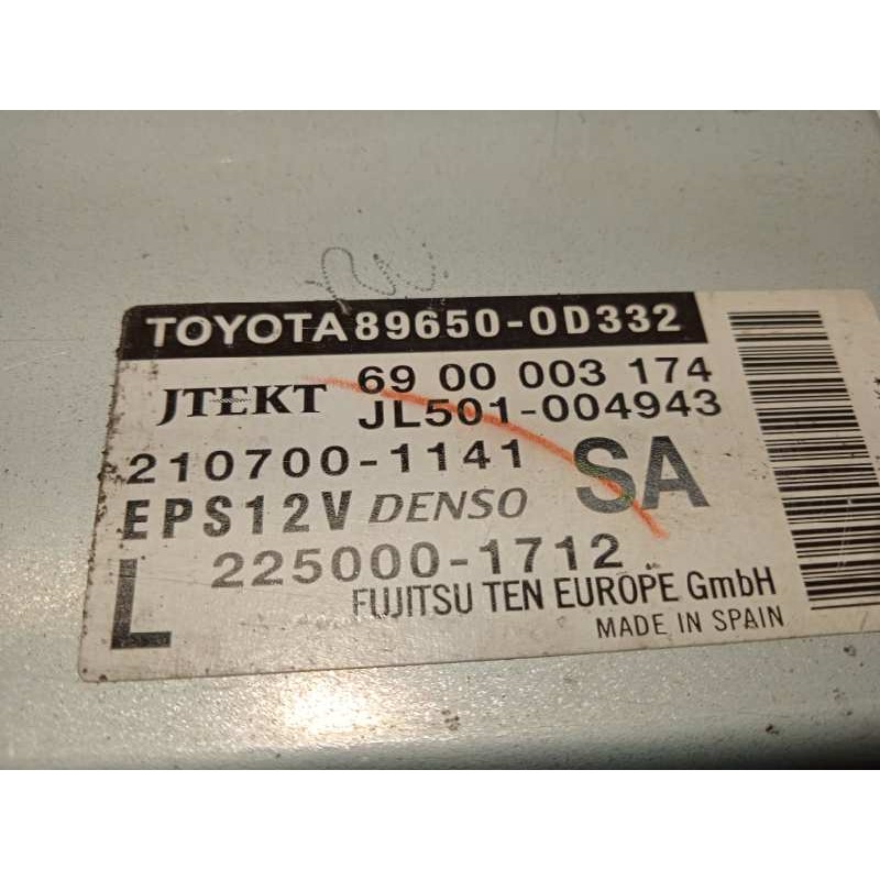 Recambio de modulo electronico para toyota yaris hybrid feel! referencia OEM IAM 896500D332  