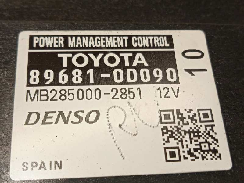 Recambio de modulo electronico para toyota yaris hybrid feel! referencia OEM IAM 896810D090  MB2850002851