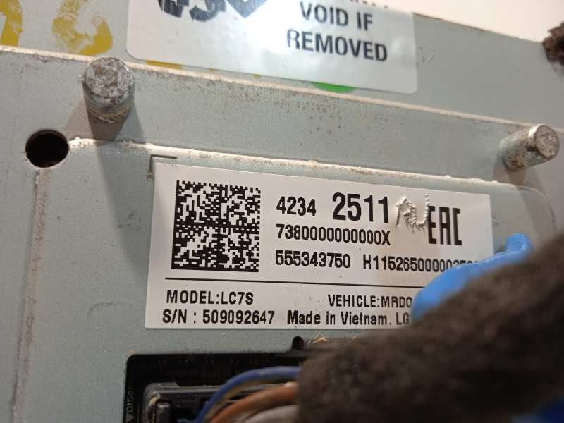 Recambio de pantalla multifuncion para opel astra k lim. 5türig 1.6 cdti dpf referencia OEM IAM 42342511  555343750