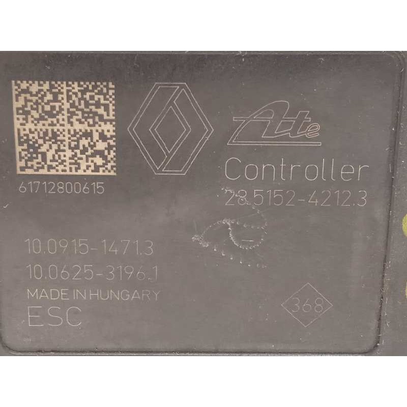 Recambio de abs para dacia dokker ambiance referencia OEM IAM 476600078R 28515242123 10022006554