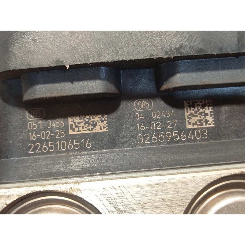 Recambio de abs para dacia sandero stepway referencia OEM IAM 476601203R 0265956403 269722