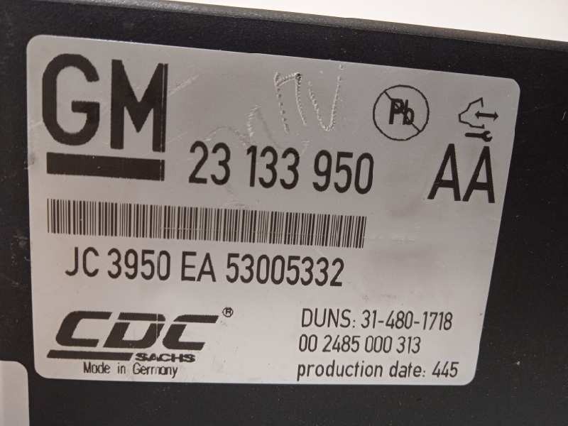 Recambio de modulo electronico para opel insignia sports tourer excellence referencia OEM IAM 23133950  53005332