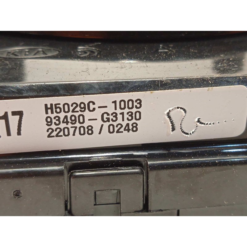 Recambio de anillo airbag para kia picanto (ja) gt line referencia OEM IAM 93490G3130  