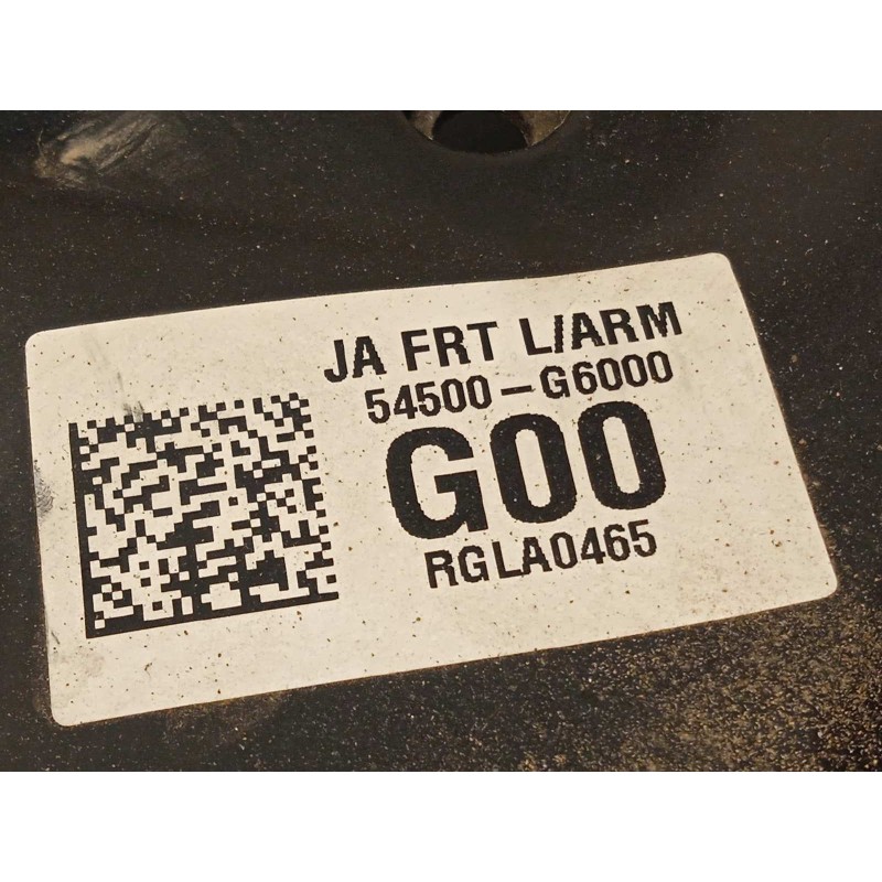 Recambio de brazo suspension inferior delantero izquierdo para kia picanto (ja) gt line referencia OEM IAM 54500G6000  