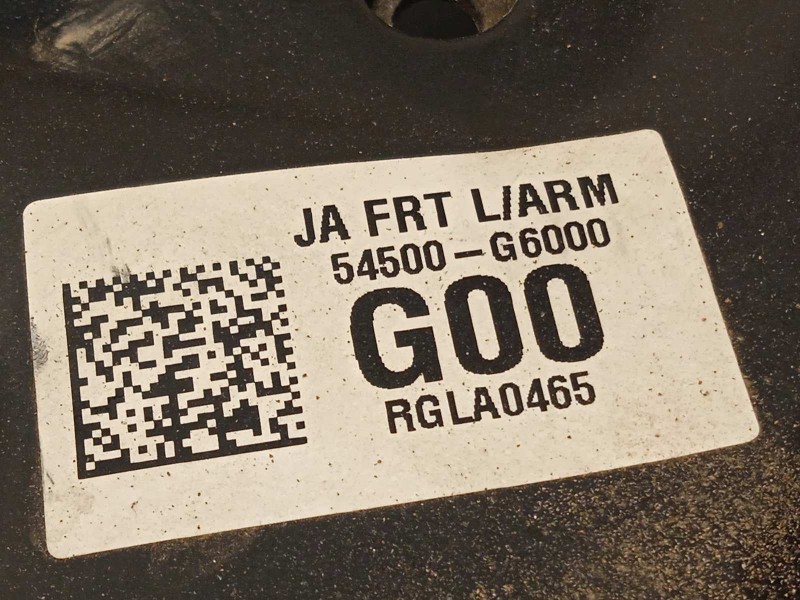 Recambio de brazo suspension inferior delantero izquierdo para kia picanto (ja) gt line referencia OEM IAM 54500G6000  