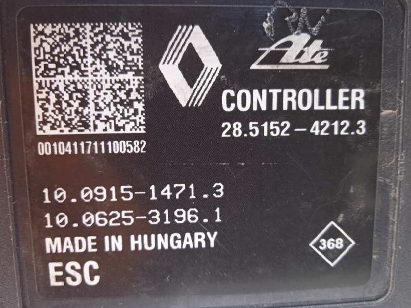 Recambio de abs para dacia dokker stepway referencia OEM IAM 476600078R 28515242123 10022006554