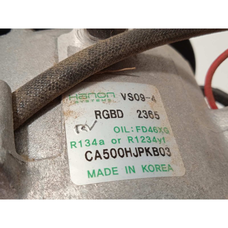 Recambio de compresor aire acondicionado para kia picanto (ja) gt line referencia OEM IAM 97701G6700  