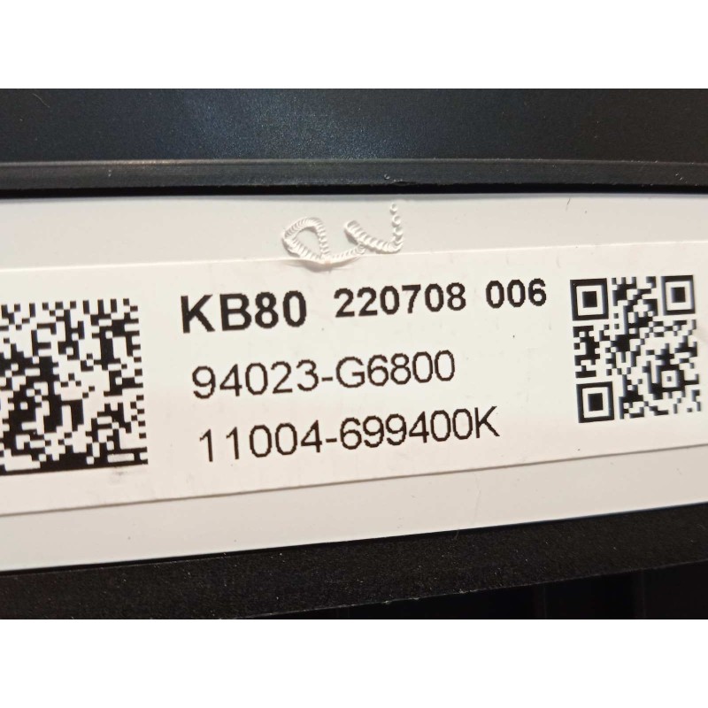 Recambio de cuadro instrumentos para kia picanto (ja) gt line referencia OEM IAM 94023G6800  
