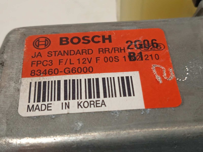 Recambio de elevalunas trasero derecho para kia picanto (ja) gt line referencia OEM IAM 83460G6000  