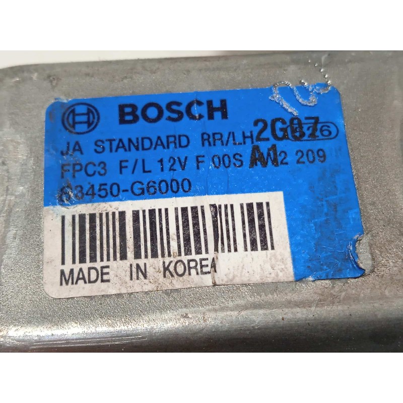 Recambio de elevalunas trasero izquierdo para kia picanto (ja) gt line referencia OEM IAM 83450G6000  