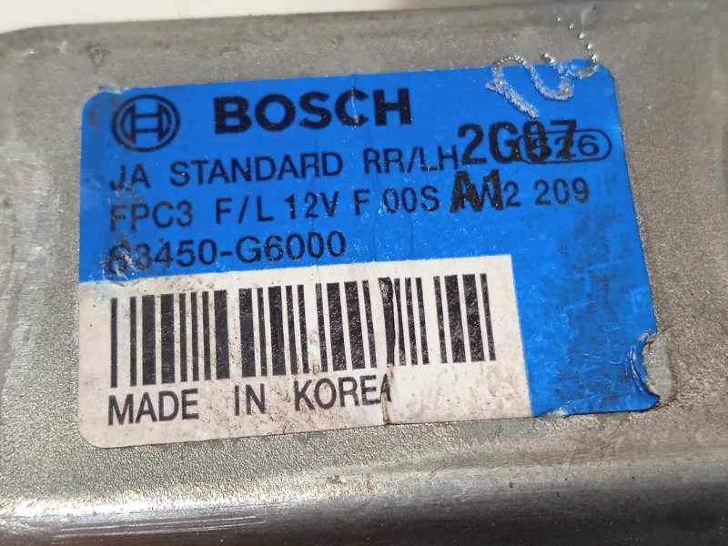 Recambio de elevalunas trasero izquierdo para kia picanto (ja) gt line referencia OEM IAM 83450G6000  