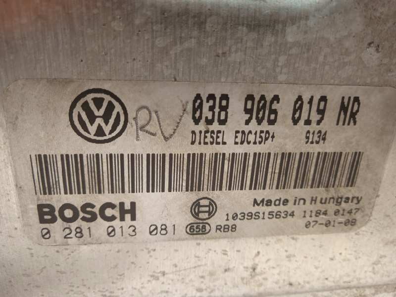 Recambio de centralita motor uce para skoda roomster (5j7) sport referencia OEM IAM 038906019NR  0281013081