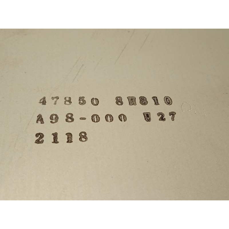 Recambio de centralita abs para nissan x-trail (t30) comfort referencia OEM IAM 478508H810  