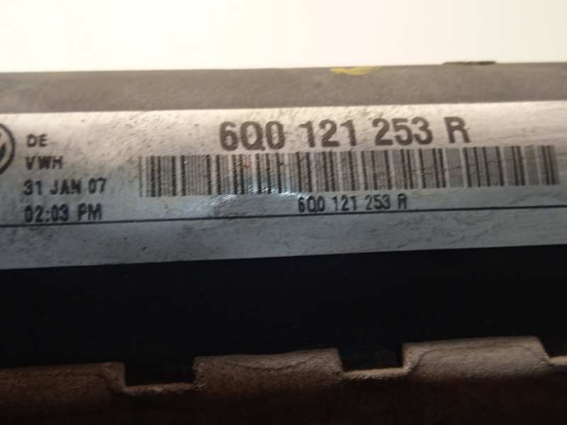 Recambio de radiador agua para skoda roomster (5j7) sport referencia OEM IAM 6Q0121253R  