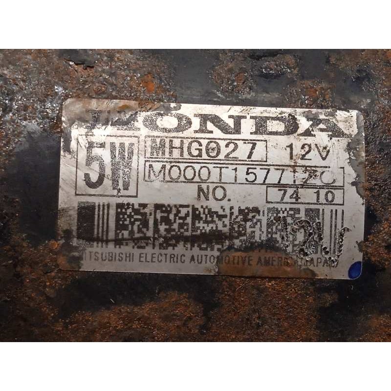 Recambio de motor arranque para honda odyssey 3.5 referencia OEM IAM MHG027  M000T15771ZC