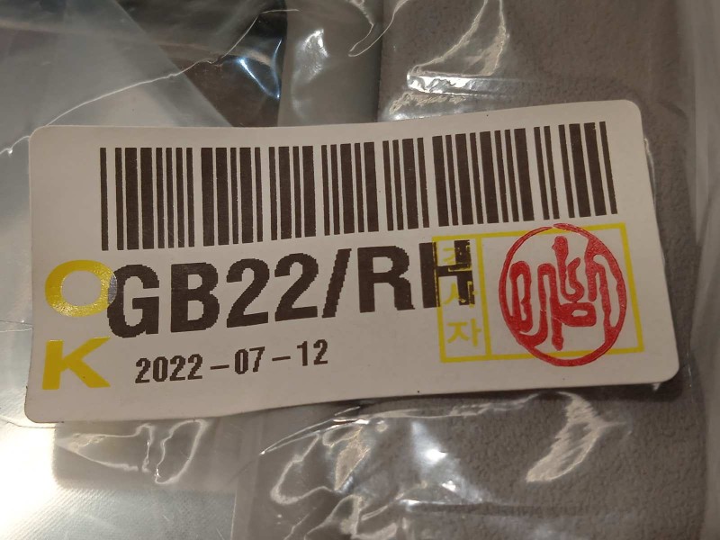 Recambio de parasol derecho para kia picanto (ja) gt line referencia OEM IAM NOREF  