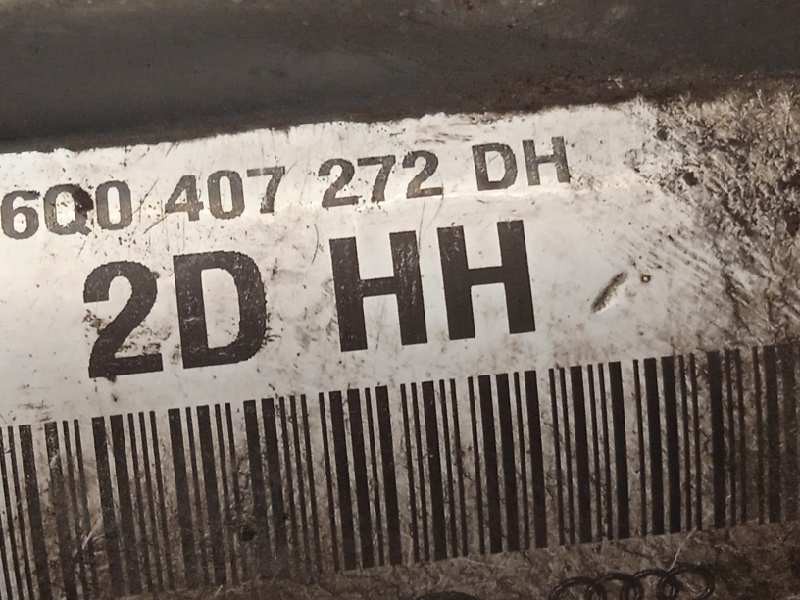 Recambio de transmision delantera derecha para skoda roomster (5j7) sport referencia OEM IAM 6Q0407272DH  