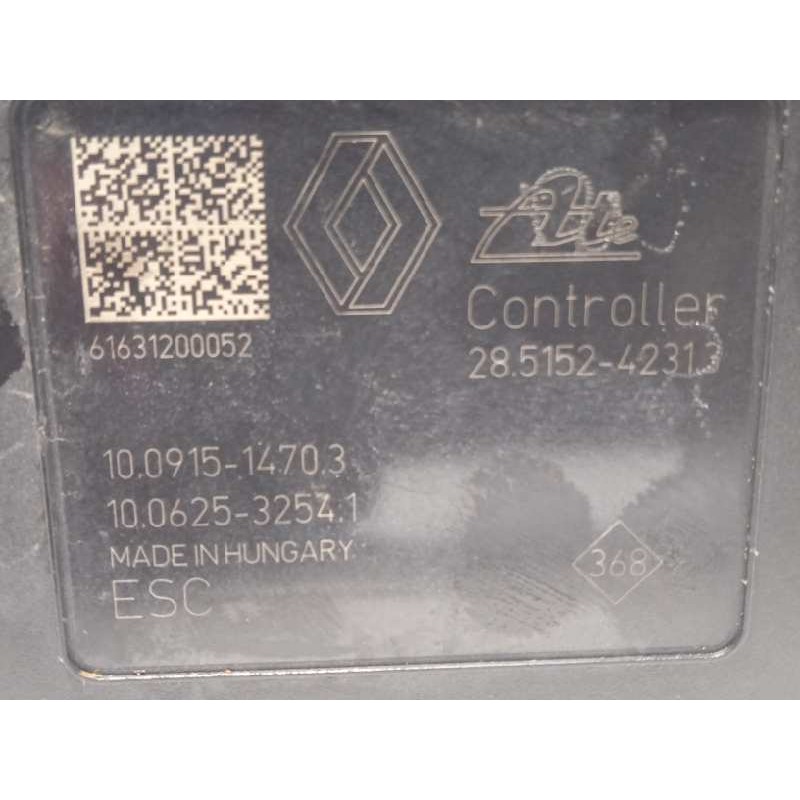 Recambio de abs para renault megane iv berlina 5p zen referencia OEM IAM 476604349R 28515242313 10022007284