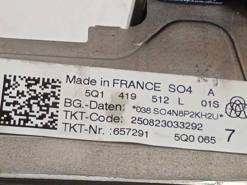 Recambio de columna direccion para volkswagen t-roc 1.5 16v tsi act referencia OEM IAM 5Q1419512L  5Q1419512L01S