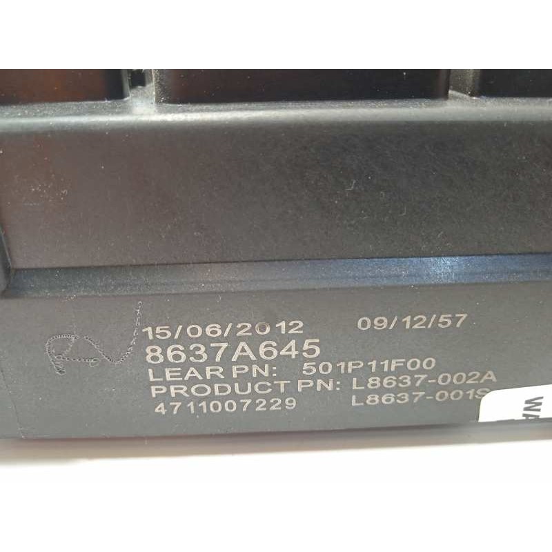 Recambio de caja reles / fusibles para mitsubishi asx (ga0w) motion 4wd referencia OEM IAM 8637A645  L8637002A