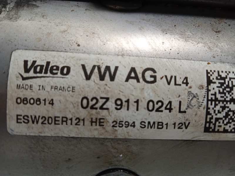 Recambio de motor arranque para volkswagen golf vii lim. advance bluemotion referencia OEM IAM 02Z911024L  