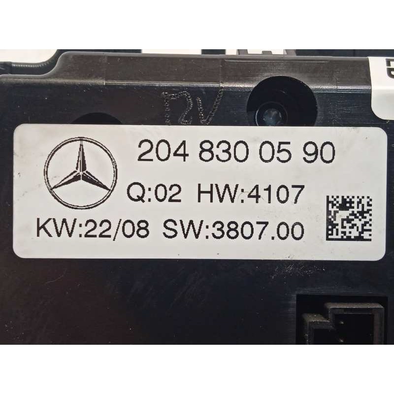Recambio de mando climatizador para mercedes-benz clase c (w204) familiar 320 t cdi (204.222) referencia OEM IAM 2048300590  
