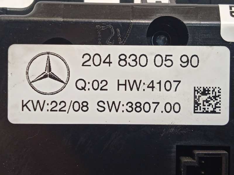 Recambio de mando climatizador para mercedes-benz clase c (w204) familiar 320 t cdi (204.222) referencia OEM IAM 2048300590  