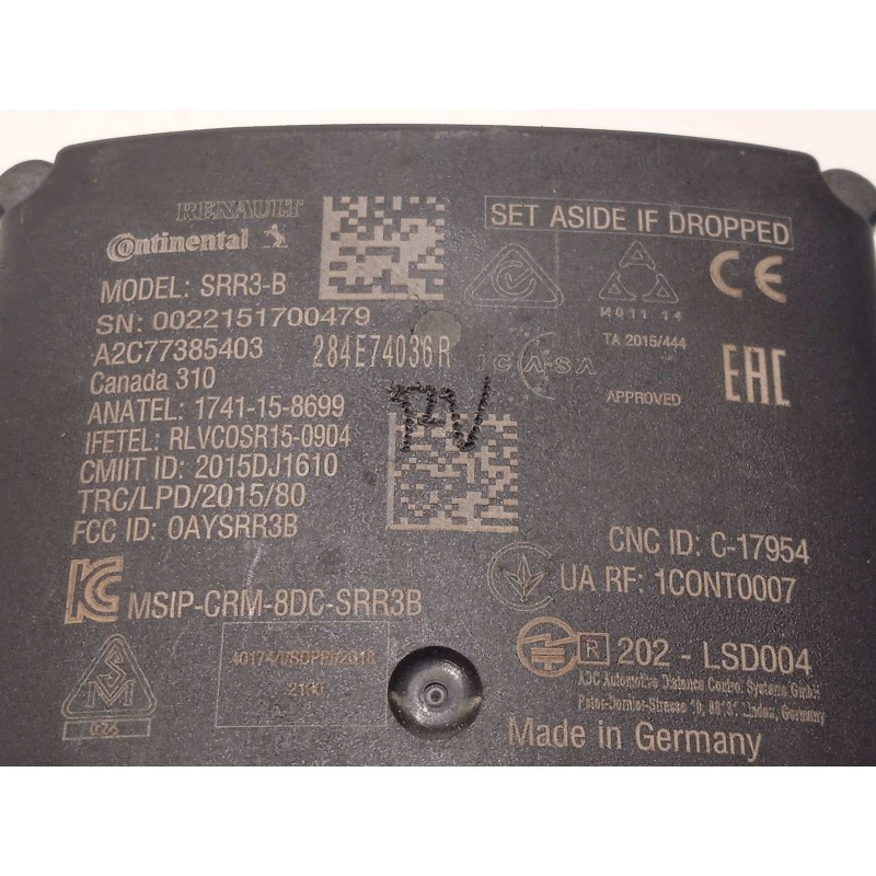 Recambio de modulo electronico para renault arkana 1.3 referencia OEM IAM 284E74036R  