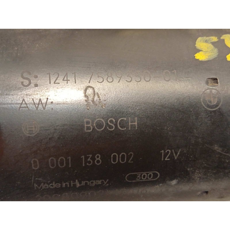 Recambio de motor arranque para bmw serie 3 berlina (e90) 318i referencia OEM IAM 12417589350  0001138002