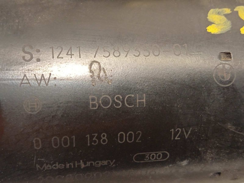 Recambio de motor arranque para bmw serie 3 berlina (e90) 318i referencia OEM IAM 12417589350  0001138002