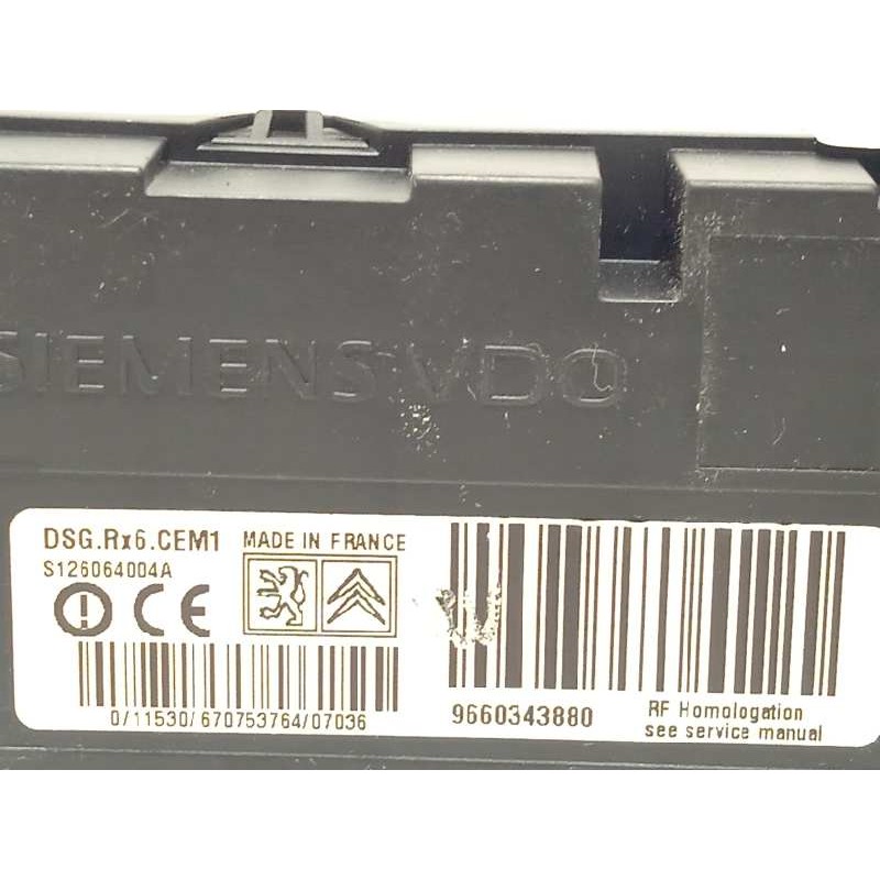 Recambio de modulo electronico para lancia phedra (180) 2.0 jtd referencia OEM IAM 9660343880  