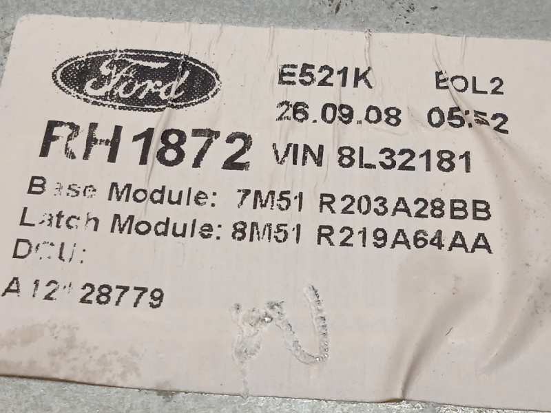 Recambio de elevalunas delantero derecho para ford c-max (cb3) trend referencia OEM IAM 7M51R045H16A  7M51R203A28BB