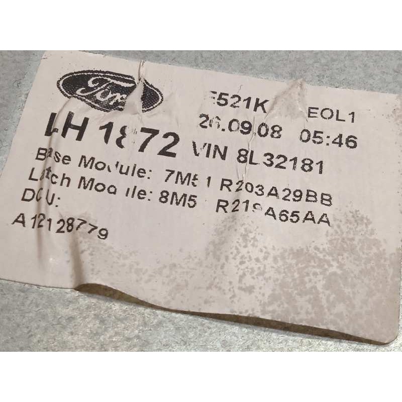 Recambio de elevalunas delantero izquierdo para ford c-max (cb3) trend referencia OEM IAM 7M51R045H17A  7M51R203A29BB