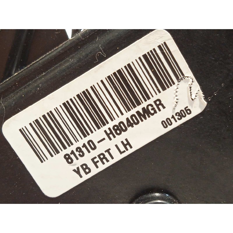 Recambio de cerradura puerta delantera izquierda para kia rio (yb) 1.0 tgdi cat referencia OEM IAM 81310H8040  