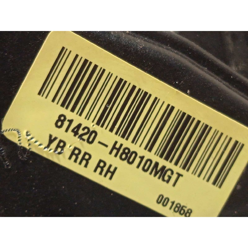 Recambio de cerradura puerta trasera derecha para kia rio (yb) 1.0 tgdi cat referencia OEM IAM 81420H8010  