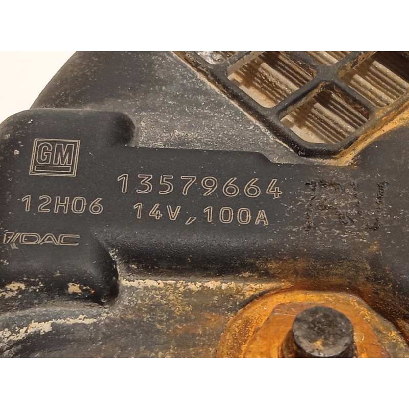 Recambio de alternador para chevrolet aveo berlina hatchback 1.2 cat referencia OEM IAM 13579664  