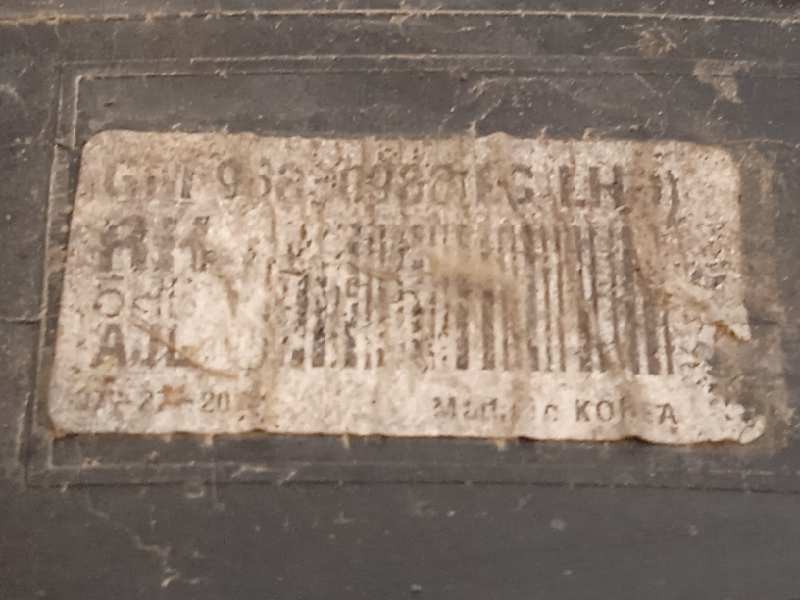 Recambio de piloto trasero derecho para chevrolet aveo berlina hatchback 1.2 cat referencia OEM IAM 96830986  