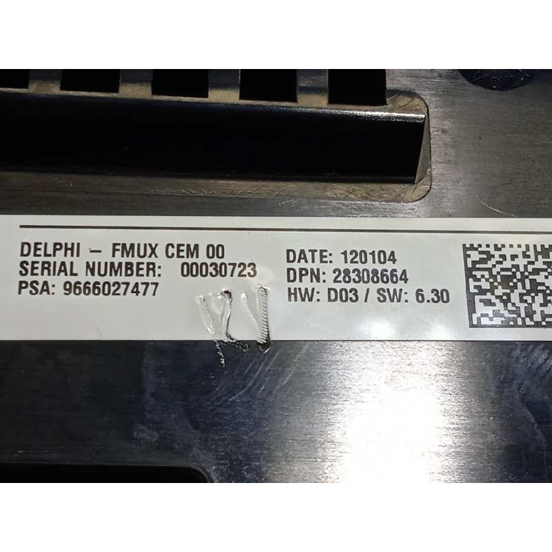 Recambio de mando multifuncion para citroën c4 lim. collection referencia OEM IAM 9666027477  98040782ZD