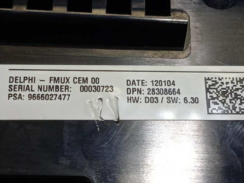 Recambio de mando multifuncion para citroën c4 lim. collection referencia OEM IAM 9666027477  98040782ZD