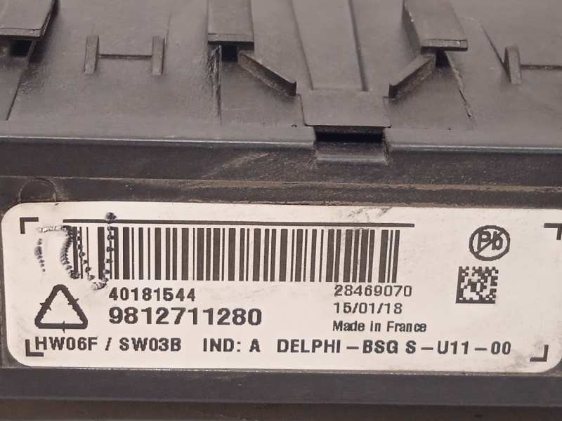 Recambio de modulo electronico para citroën c4 picasso 1.2 12v e-thp referencia OEM IAM 9812711280  