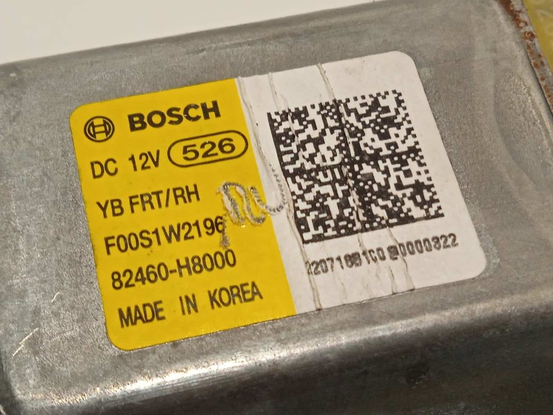 Recambio de elevalunas delantero derecho para kia rio (yb) 1.0 tgdi cat referencia OEM IAM 82460H8000  