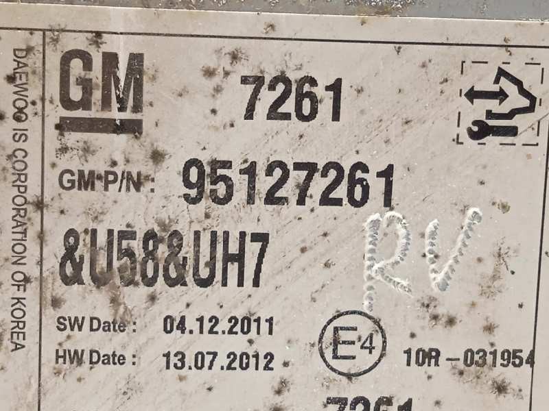 Recambio de sistema audio / radio cd para chevrolet aveo berlina hatchback 1.2 cat referencia OEM IAM 95127261  