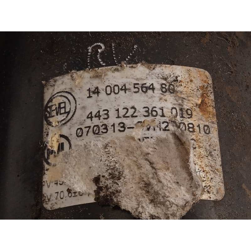 Recambio de motor limpia delantero para fiat scudo (270) 1.6 referencia OEM IAM 1400456480  