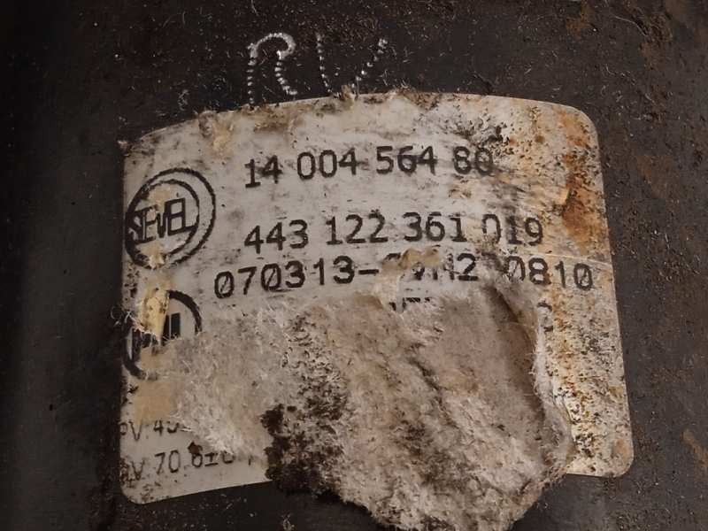 Recambio de motor limpia delantero para fiat scudo (270) 1.6 referencia OEM IAM 1400456480  