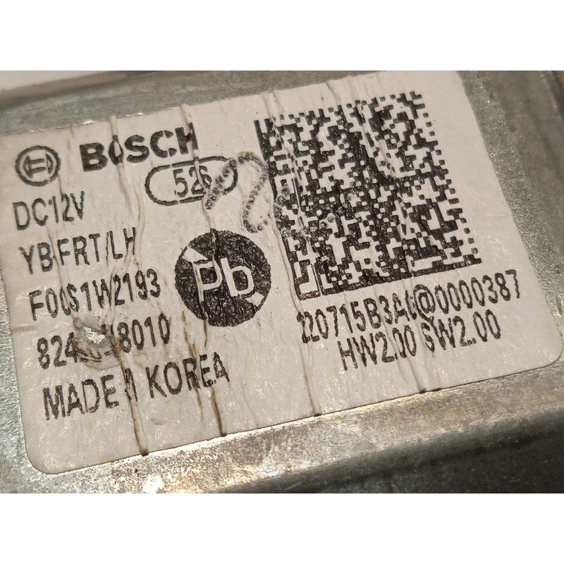 Recambio de elevalunas delantero izquierdo para kia rio (yb) 1.0 tgdi cat referencia OEM IAM 82450H8010  