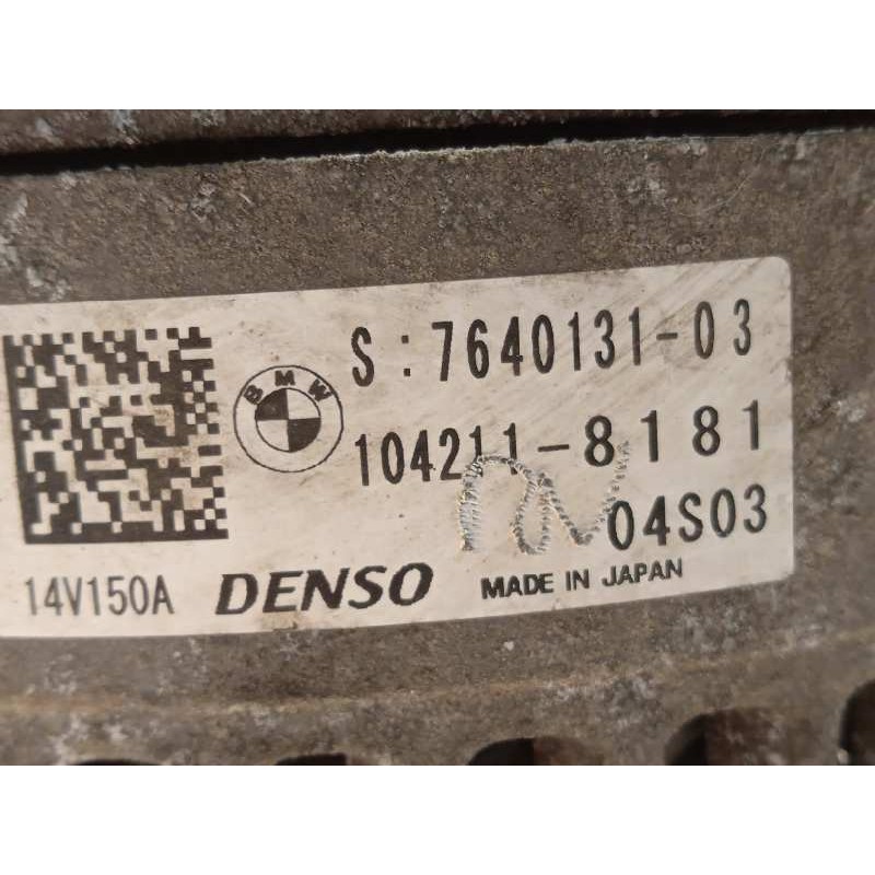 Recambio de alternador para mini mini 5-trg. (f55) cooper referencia OEM IAM 7640131 12317640131 1042118181