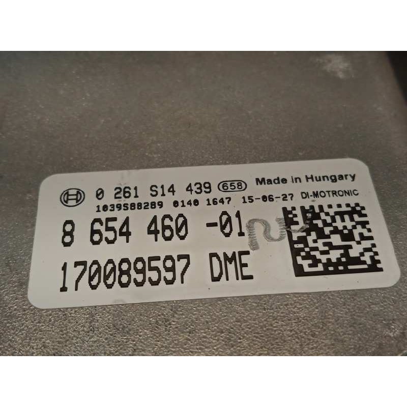 Recambio de centralita motor uce para mini mini 5-trg. (f55) cooper referencia OEM IAM 8654460  0261S14439