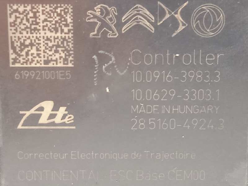 Recambio de abs para opel corsa f elegance referencia OEM IAM 9836177780 10091639833 10022020184